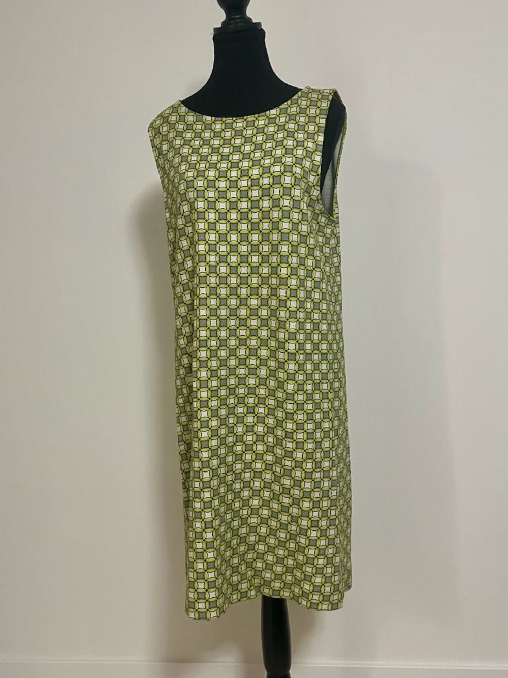 Marco Polo Yellow and green Short Dress